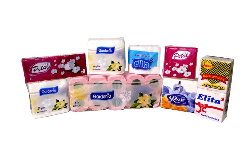Kitchen tissues packaging